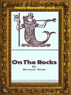 London Mermaid Theatre – On The Rocks – 1975