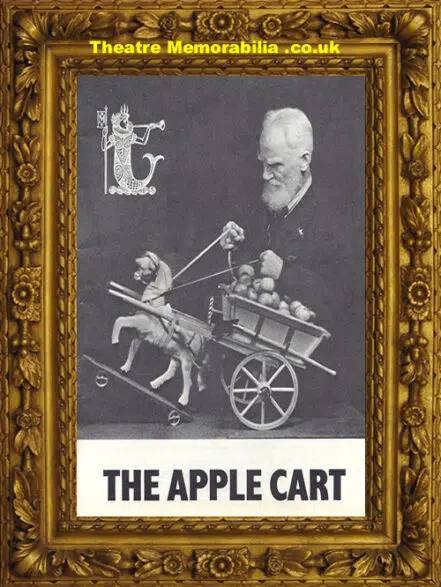 London Mermaid Theatre – The Apple Cart – 1970 Maurice Denham
