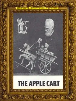 London Mermaid Theatre – The Apple Cart – 1970 Maurice Denham