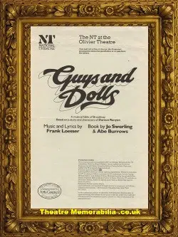 London National Theatre – Guys And Dolls – 1980s ?