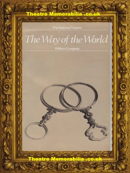 London National Theatre – The Way Of The World – 1969