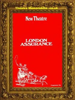 London New Theatre – London Assurance – 1972 Judi Dench