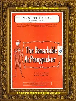 London New Theatre – Remarkable Mr Pennypacker – 1955