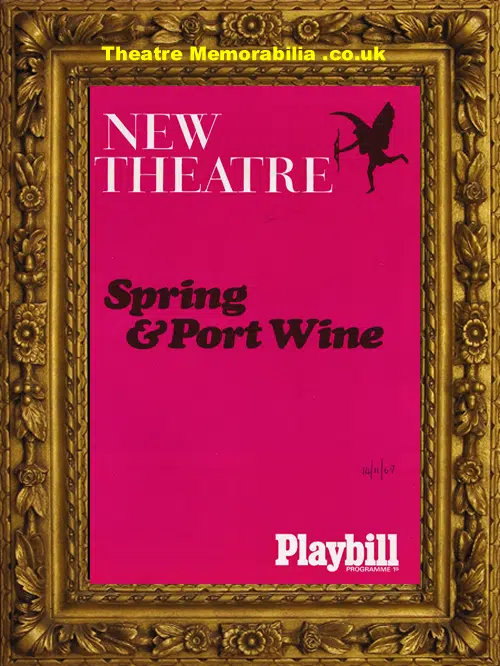 London New Theatre - Spring & Port Wine - 1969 - Alfred Marks