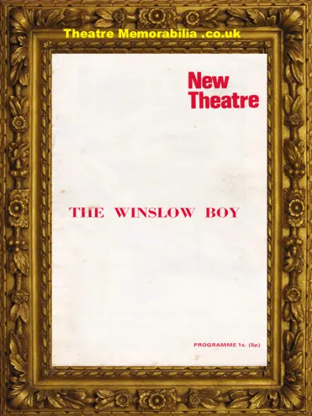 London New Theatre – The Winslow Boy – 1970s – Annette Crosbie