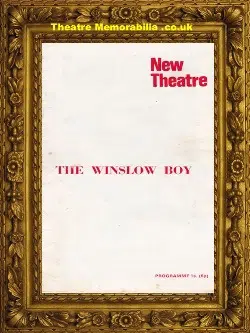 London New Theatre – The Winslow Boy – 1970s – Annette Crosbie
