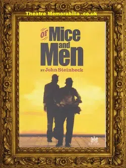 London Old Vic Theatre – Of Mice And Men – 2004 + Ticket