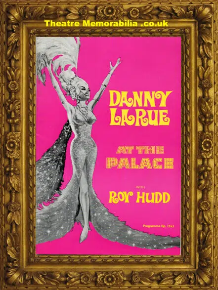 London Palace Theatre – Danny La Rue – 1970