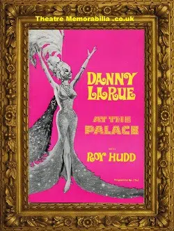 London Palace Theatre – Danny La Rue – 1970