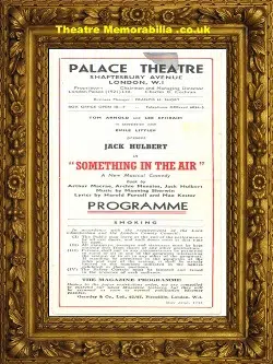 London Palace Theatre – Something In The Air – 1944