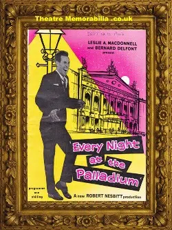 London Palladium – Bruce Forsyth + Morecambe & Wise 1962