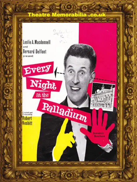 London Palladium – Bruce Forsyth + Morecambe & Wise 1962