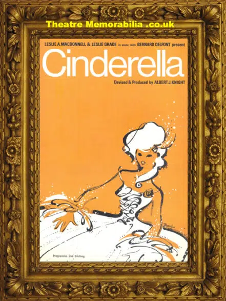 London Palladium – Cinderella – 1960’s Cliff Richard – T Scott