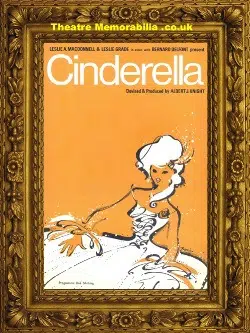 London Palladium – Cinderella – 1960’s Cliff Richard – T Scott