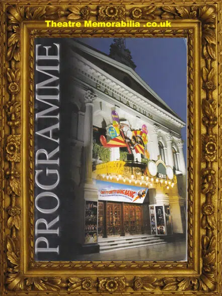 London Palladium Theatre – Chitty Chitty Bang Bang – 2002