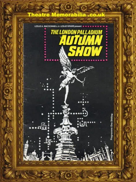 London Palladium Theatre – Cliff Richard – Mike Yarwood – 1960’s
