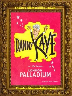London Palladium Theatre – Danny Kaye – 1955