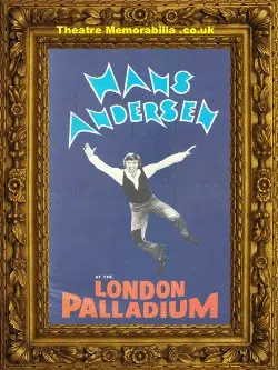 London Palladium Theatre – Hans Anderson – 1960’s Tommy Steele
