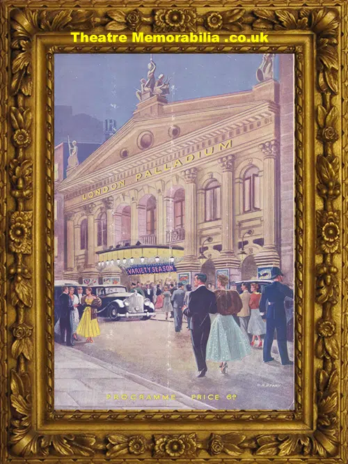 London Palladium Theatre - Morecambe & Wise - 1953