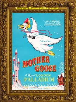 London Palladium Theatre – Mother Goose – 1954 – Peter Sellers