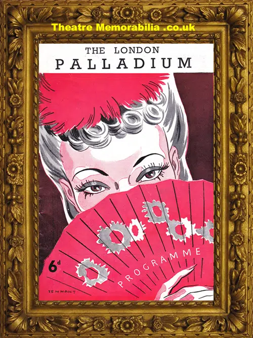 London Palladium Theatre Show - 1949 - Ethel Smith Hammond Organ
