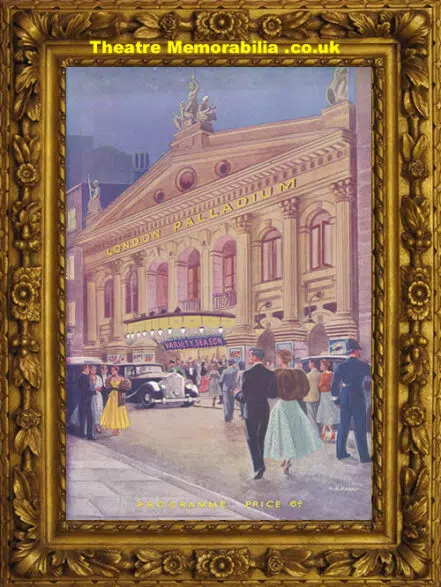 London Palladium Theatre Show – 1952 – Max Bygraves
