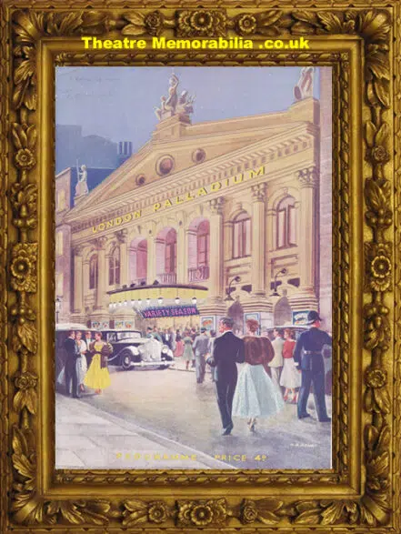 London Palladium Theatre Show – 1953 – Morecambe & Wise