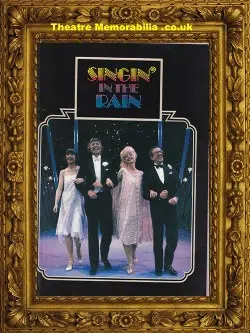 London Palladium Theatre – Singin In The Rain 1983 Tommy Steele