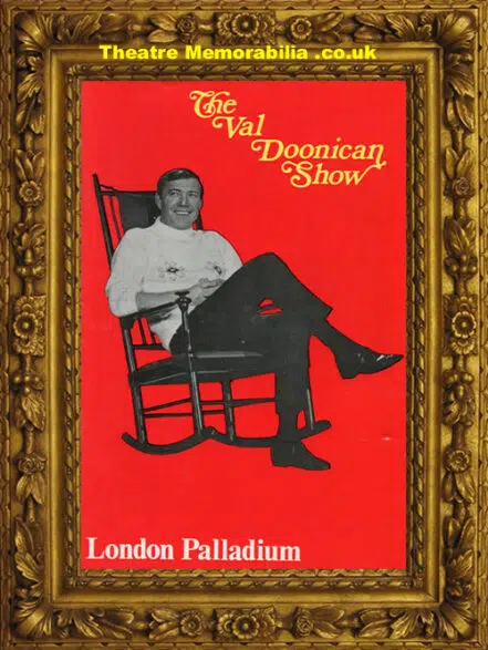 London Palladium Theatre – Val Doonican – 1970’s