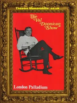 London Palladium Theatre – Val Doonican – 1970’s