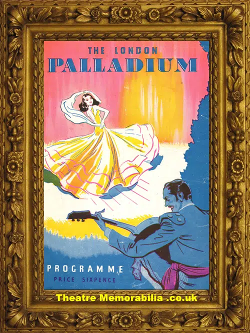 London Palladium - Variety Show - 1948 - Carmen Miranda