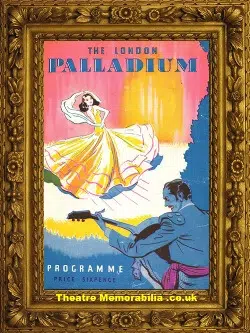London Palladium - Variety Show - 1948 - Carmen Miranda