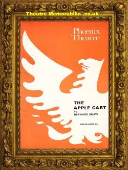 London Phoenix Theatre Apple Cart – 1977 – Penelope Keith