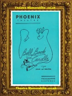London Phoenix Theatre – Bell Book and Candle – 1954