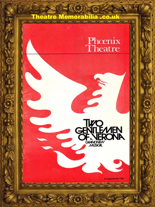 London Phoenix Theatre - Two Gentlemen Of Verona - 1973