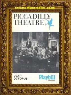 London Piccadilly Theatre – Dear Octopus – 1968