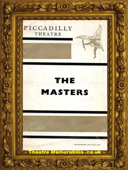 London Piccadilly Theatre – The Masters – 1963