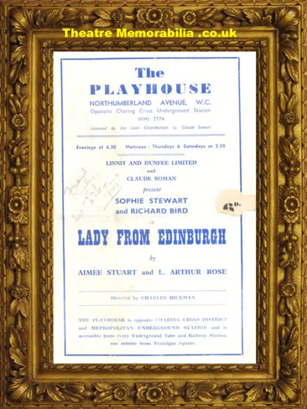 London Playhouse – Lady From Edinburgh – 1945