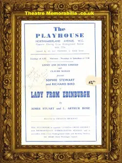 London Playhouse – Lady From Edinburgh – 1945