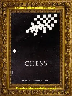 London Prince Edward Theatre – Chess – 1986