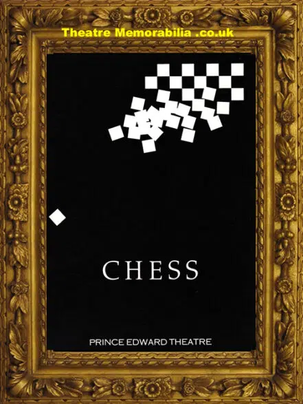 London Prince Edward Theatre – Chess – 1987