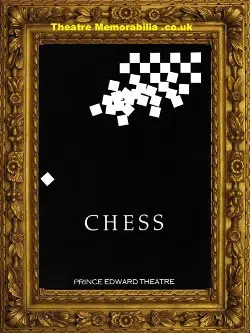 London Prince Edward Theatre – Chess – 1987