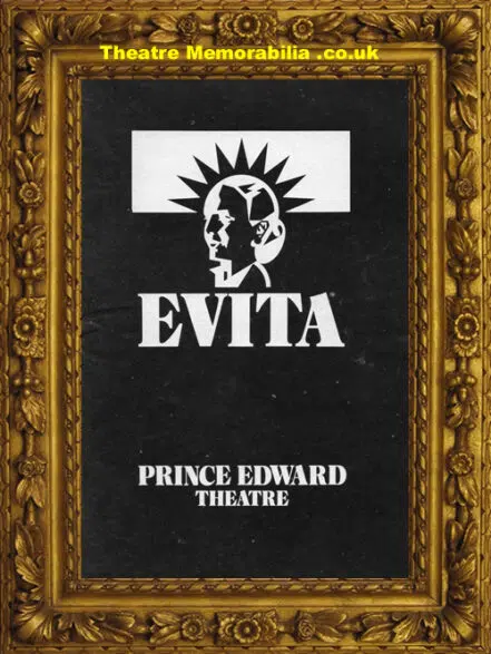 London Prince Edward Theatre – Evita – 1978 – Elaine Paige