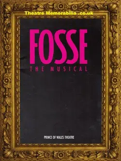 London Prince Of Wales Theatre – Fosse The Musical – 2000