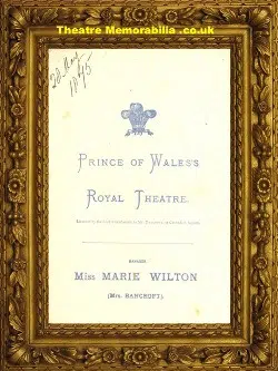 London Prince Of Wales Theatre – Merchant Of Venice – 1875