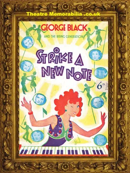 London Prince of Wales Theatre Strike A New Note 1943 Morc + Wis