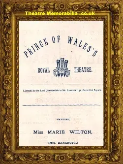 London Prince Of Wales Theatre – The Vicarage – c1870