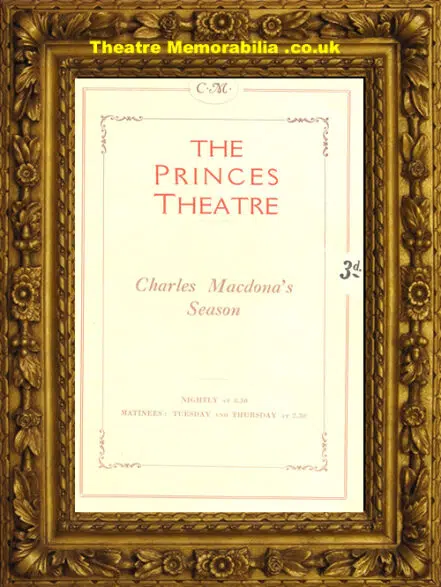 London Princes Theatre – Wandering Jew – 1940’s