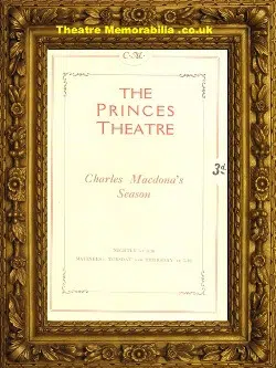 London Princes Theatre – Wandering Jew – 1940’s