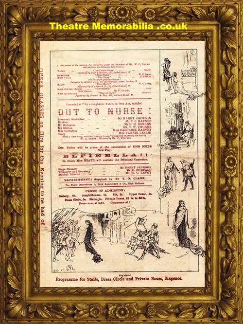 London Princess Theatre - Jane Shore - 1878